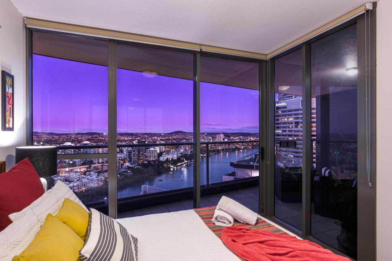 African Escape On Level 38 - Balcony With Views Brisbane Kültér fotó