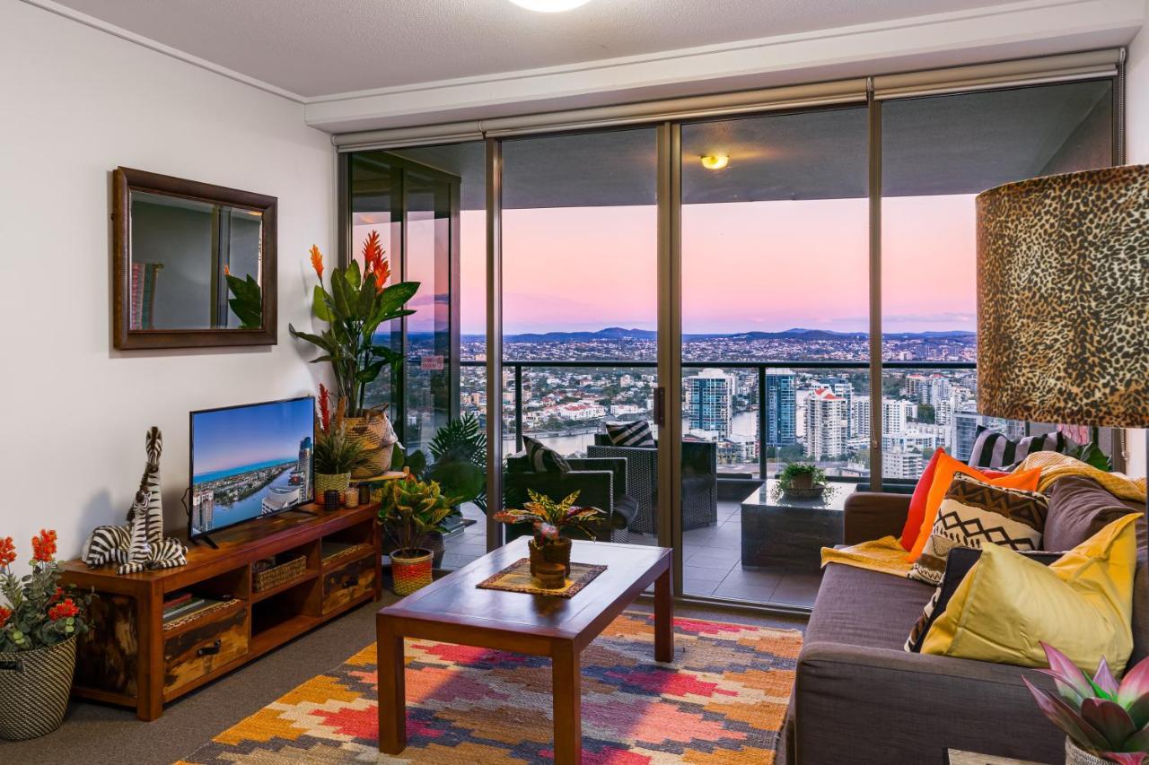 African Escape On Level 38 - Balcony With Views Brisbane Kültér fotó