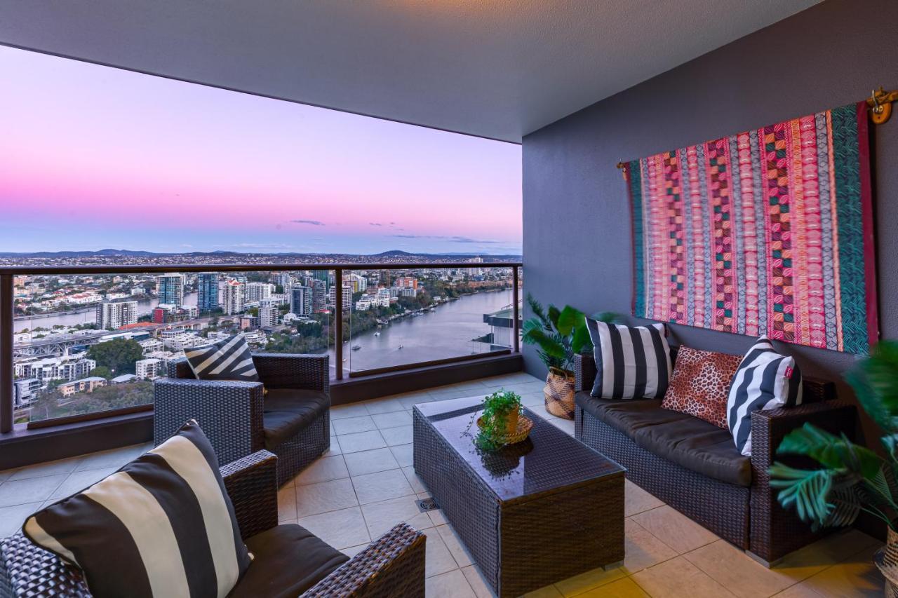 African Escape On Level 38 - Balcony With Views Brisbane Kültér fotó