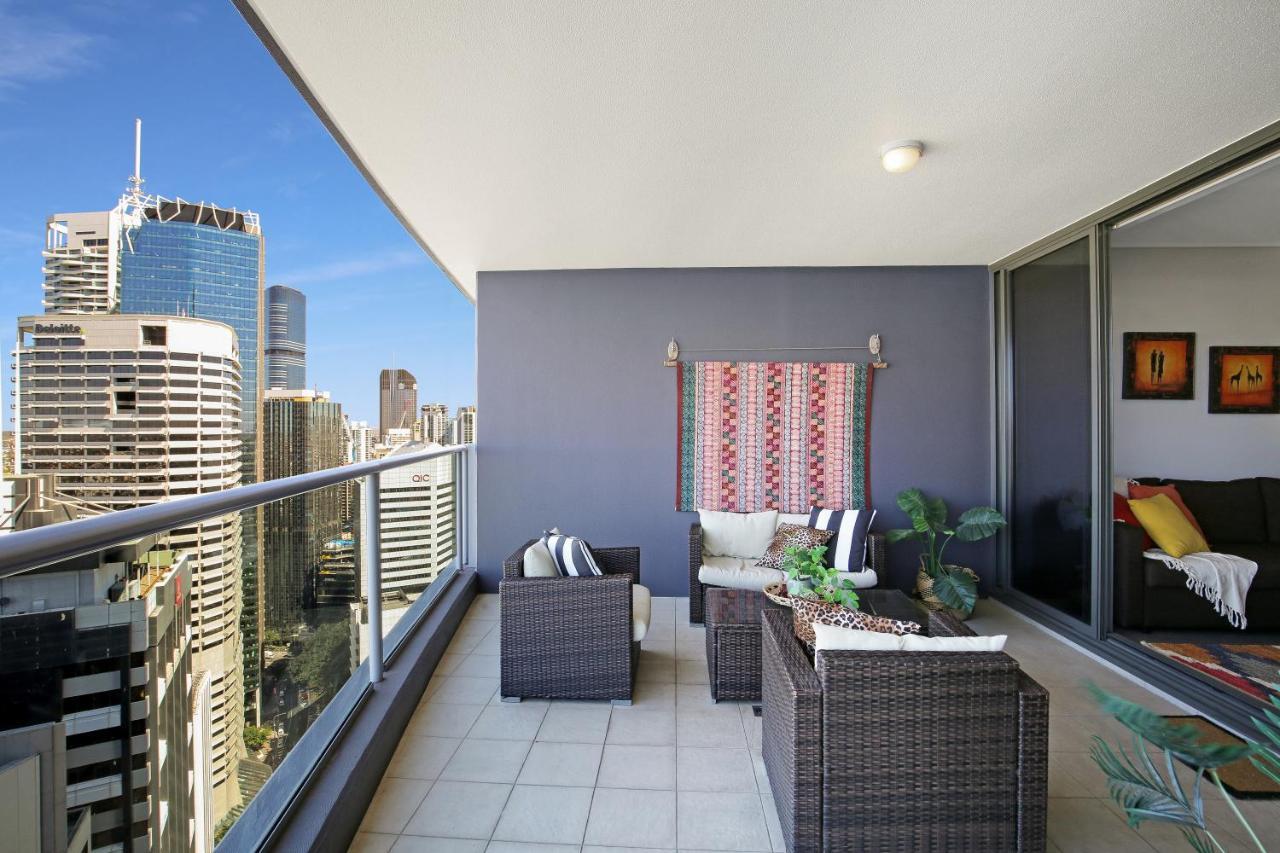 African Escape On Level 38 - Balcony With Views Brisbane Kültér fotó
